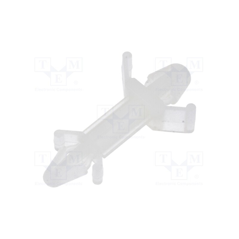 50 pcs : CS-0813 - PCB distance, polyamide, L: 12.7mm, snap fastener, natural