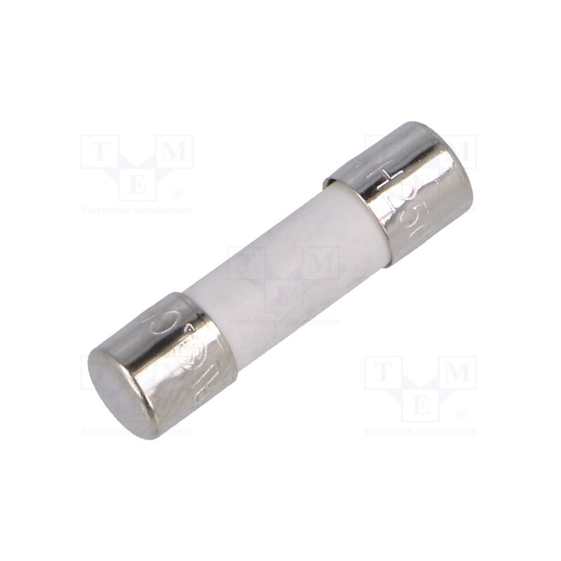 20 pcs : UDA 800MA 250V - Fuse: fuse, time-lag, 800mA, 250VAC, ceramic,cylindrical, 5x20mm