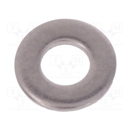 500 pcs : K2.7/D125-A4 - Washer, round, M2,5, D6.5mm, h0.5mm, acid resistant steel A4