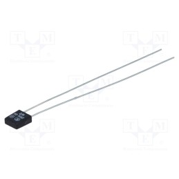 10 pcs : TZ-P90/2 - Fuse: thermal, 2A, 6x6.5x2.8mm, 90°C, L55mm