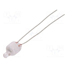 50 pcs : NEON-7 - Filament lamp: neon, green, 105VDC, 80VAC, 0.9mA, Ø: 6mm, L: 12mm