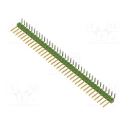 10 pcs : 3-826631-6 - Pin header, pin strips, AMPMODU MOD II, male, PIN: 36, angled 90°