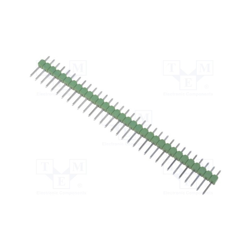 10 pcs : 3-826936-2 - Pin header, pin strips, AMPMODU MOD II, male, PIN: 32, straight