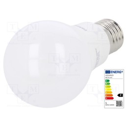 10 pcs : 4052899971011 - LED lamp, cool white, E27, 230VAC, 500lm, P: 6W, 6500K, CRImin: 80