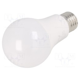 10 pcs : LD-PZ3A60-15W - LED lamp, cool white, E27, 230VAC, 1400lm, 14.1W, 180°, 6500K