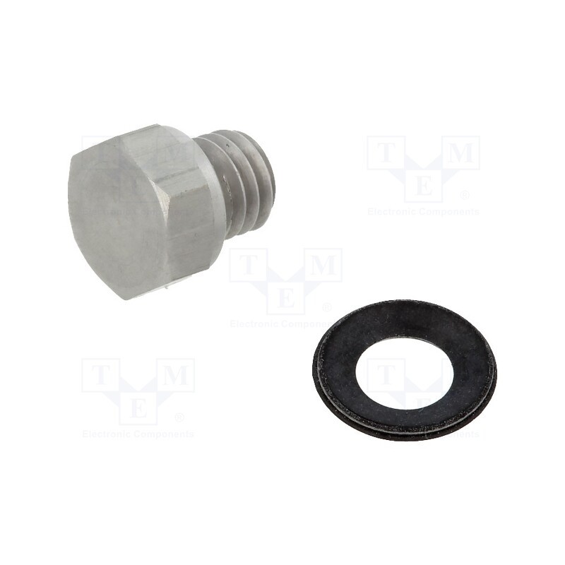 10 pcs : 3843 - Protection cap, aluminium anodised, Thread: M5, 1.33Nm