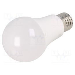 10 pcs : LD-PN3A60-15W - LED lamp, neutral white, E27, 230VAC, 1400lm, 14.1W, 180°, 4000K
