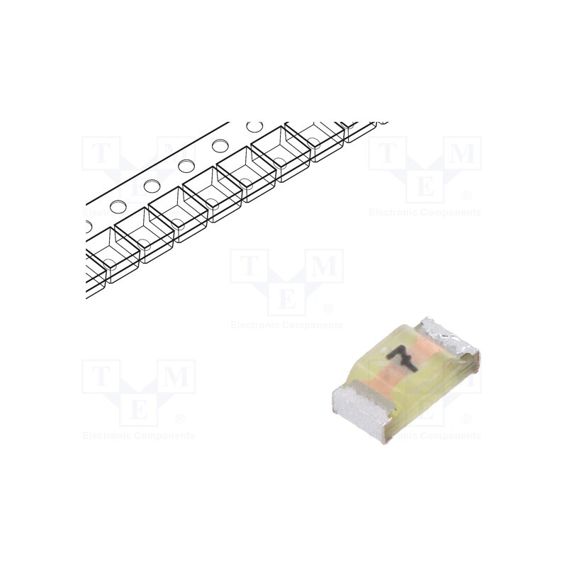 10 pcs : 0429007.WRML - Fuse: fuse, ultra rapid, 7A, 24VAC, 24V, 24VDC, SMD, 429, 1206