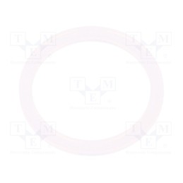 50 pcs : 1.325.1300.19 - Gasket, polyetylene, Thk: 2mm, Øint: 20.4mm, Øout: 25mm, PG13,5