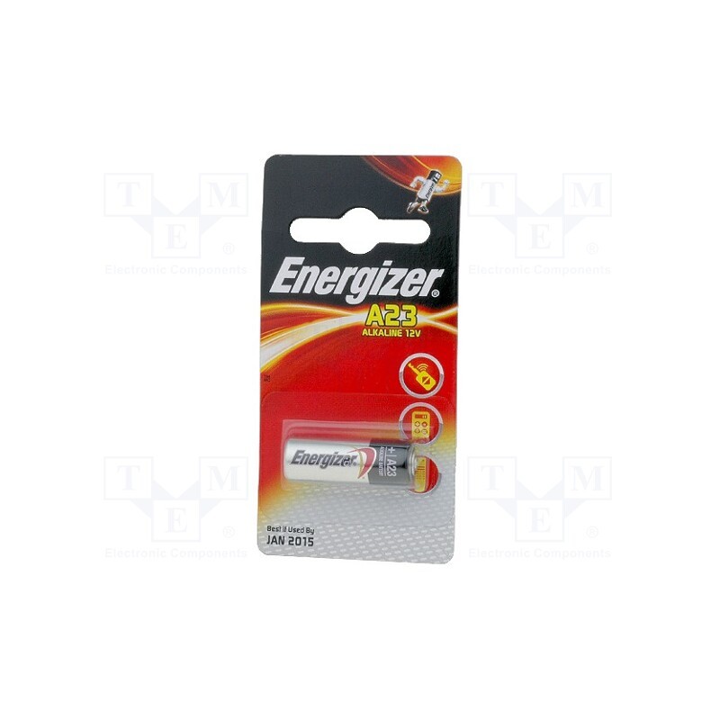 10 set : E23A - Battery: alkaline, 12V, 23A,8LR932,LRV08,MN21, non-rechargeable