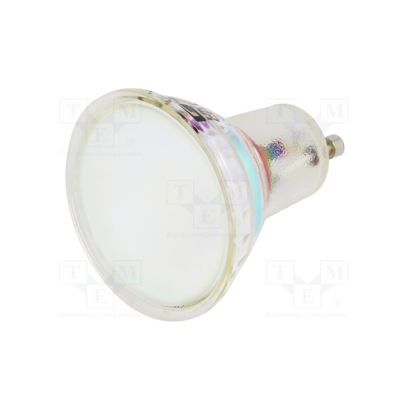 10 pcs : LD-SZ30W10-64 - LED lamp, cool white, GU10, 230VAC, 270lm, 3W, 110°, 6400K