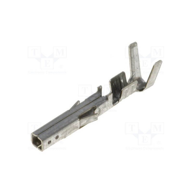 50 pcs : 39000039 - Contact, female, tinned, 24AWG÷18AWG, Mini-Fit Jr, bulk, crimped