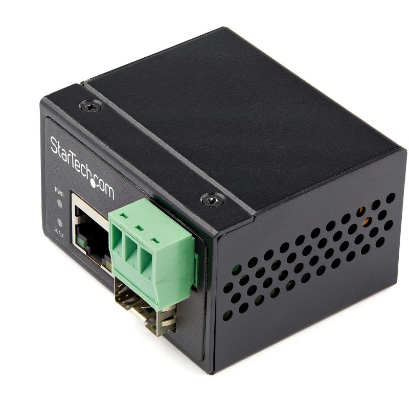 1 pcs - StarTech.com RJ45, SFP Ethernet Media Converter, Single Mode, Multi Mode, 10 Mbps, 100 Mbps, Full Duplex 100m