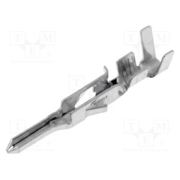 50 pcs : 39000082 - Contact, male, brass, tinned, 16AWG, Mini-Fit Jr, bulk, crimped