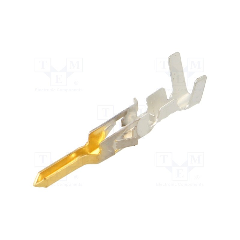50 pcs : 39000220 - Contact, male, phosphor bronze, gold-plated, 24AWG÷18AWG, bulk
