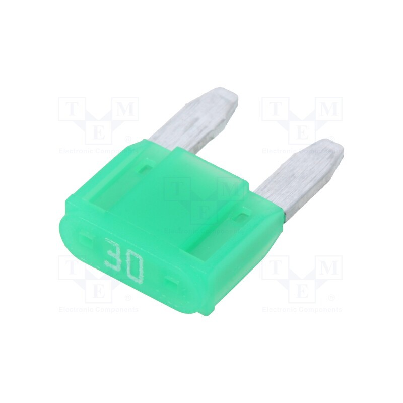 20 pcs : 341133-58V - Fuse: fuse, 30A, 58VDC, automotive, 11.2mm, tin alloy