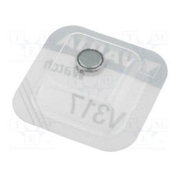 10 pcs : 20317 - Battery: silver, 1.55V, coin,SR62, 10.5mAh, non-rechargeable