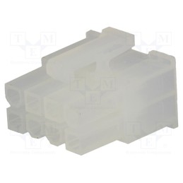 20 pcs : 39012080 - Plug, wire-wire/PCB, female, Mini-Fit Jr, 4.2mm, PIN: 8, for cable