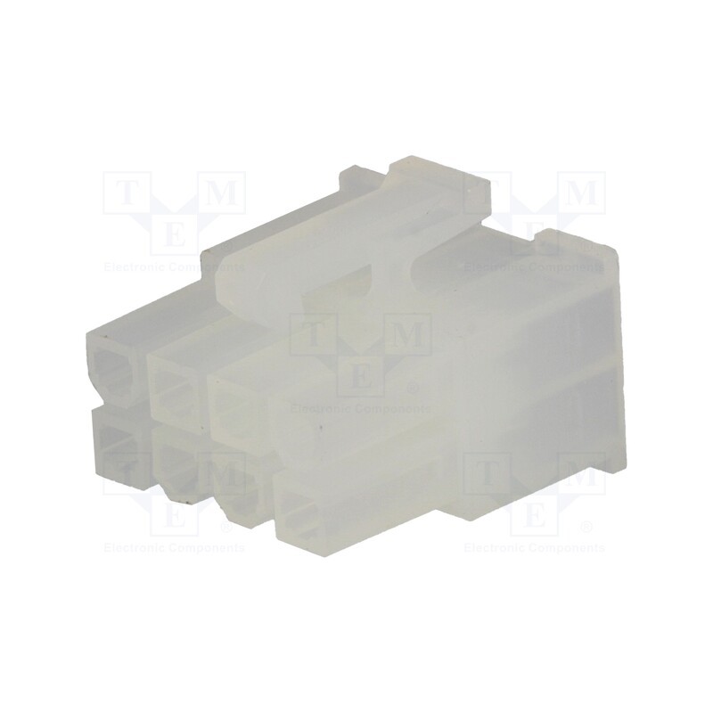 20 pcs : 39012080 - Plug, wire-wire/PCB, female, Mini-Fit Jr, 4.2mm, PIN: 8, for cable