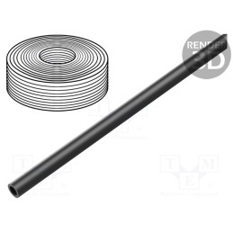 10 m : 197392 - Pneumatic tubing, -0.95÷10bar, PUN-H, Tube in.diam: 5.7mm, black