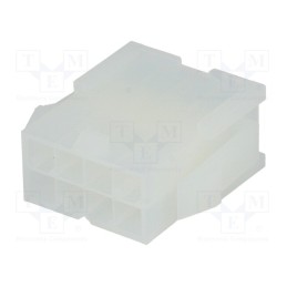 20 pcs : 39012081 - Plug, wire-wire, male, Mini-Fit Jr, 4.2mm, PIN: 8, w/o contacts