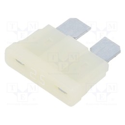 20 pcs : 340032-58V - Fuse: fuse, 25A, 58VDC, automotive, 19.3mm, tin alloy