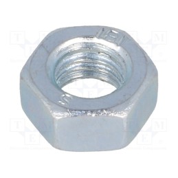 10 pcs : NT-M8 - Nut, M8, Plating: zinc, for levelling elements, GN40, steel