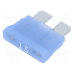 20 pcs : 340029-58V - Fuse: fuse, 15A, 58VDC, automotive, 19.3mm, tin alloy