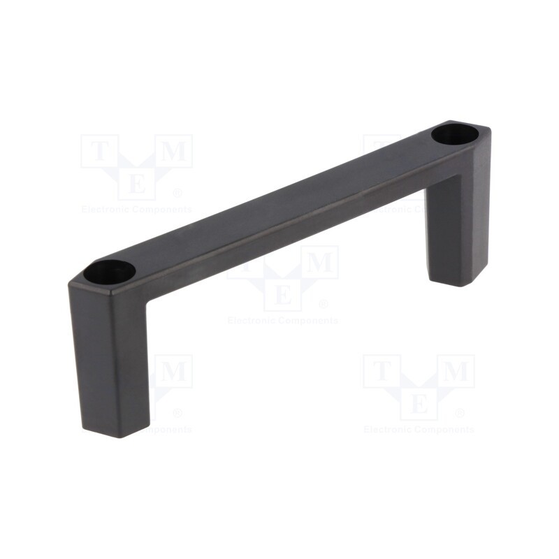 10 pcs : FIX-HAND-27 - Handle, ABS,polycarbonate, black, H: 29.5mm, L: 83.4mm, W: 12mm