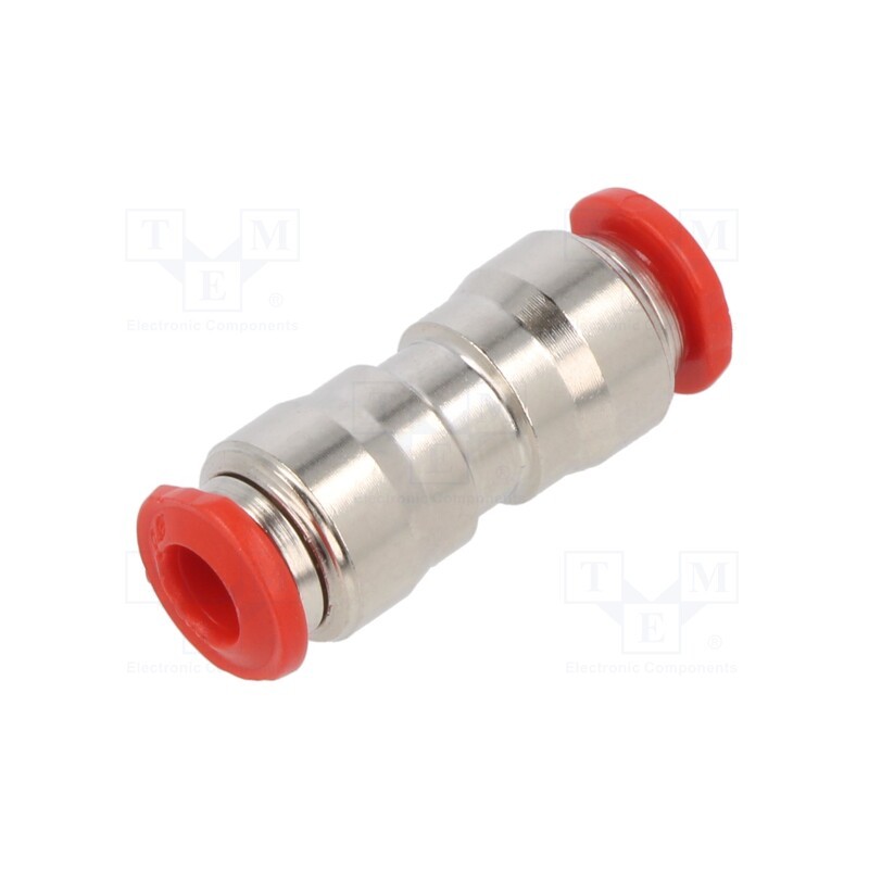 10 pcs : 50040 5 - Push-in fitting, straight,inline splice, -0.99÷20bar, -20÷80°C