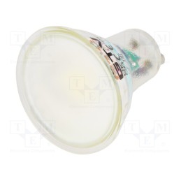 10 pcs : LD-SZ70W10-64 - LED lamp, cool white, GU10, 230VAC, 670lm, 6.7W, 110°, 6400K
