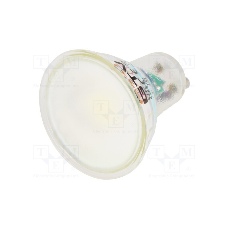 10 pcs : LD-SZ70W10-64 - LED lamp, cool white, GU10, 230VAC, 670lm, 6.7W, 110°, 6400K