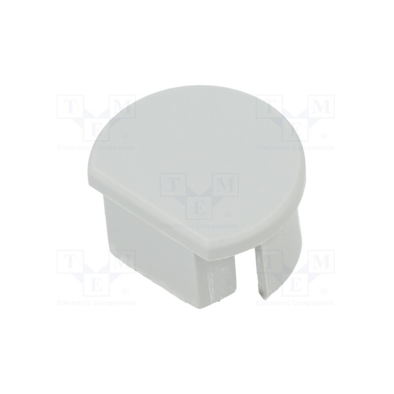 10 pcs : C24203C02 - Cap for LED profiles, grey, OLEK