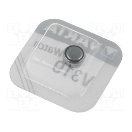 10 pcs : 20319 - Battery: silver, 1.55V, coin,SR64, 21mAh, non-rechargeable, 1pcs.