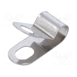 50 pcs : KTCC-5 - Fixing clamp, for shielded cables, ØBundle : 4.8mm, A: 17.9mm