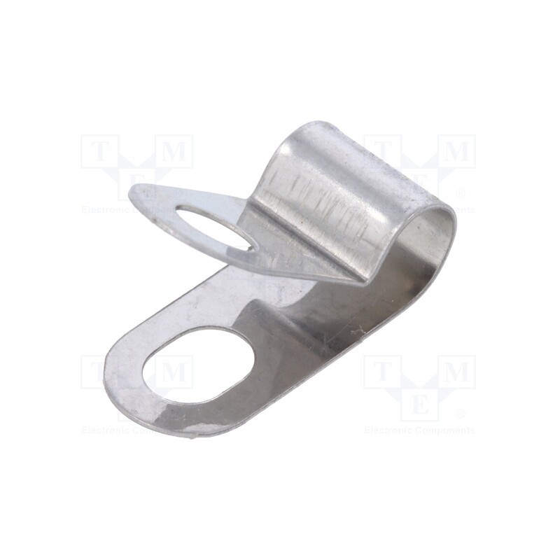 50 pcs : KTCC-5 - Fixing clamp, for shielded cables, ØBundle : 4.8mm, A: 17.9mm