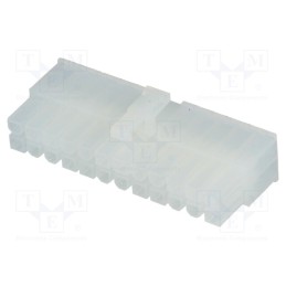 10 pcs : 39012240 - Plug, wire-wire/PCB, female, Mini-Fit Jr, 4.2mm, PIN: 24, for cable