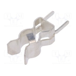 20 pcs : 751.0062 - Fuse clips, cylindrical fuses, THT, 5x20mm, 6.3A, Pitch: 5mm, OG