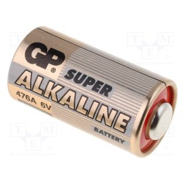 10 pcs : 476A - Battery: alkaline, 6V, 4LR44, non-rechargeable, Ø13x25mm, 1pcs.
