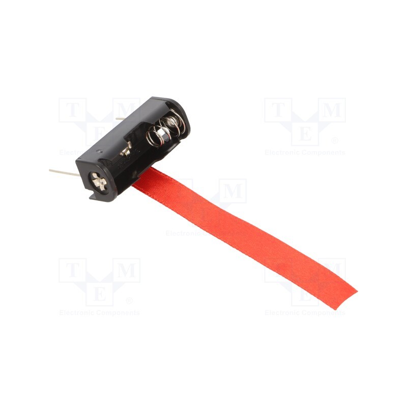 10 pcs : 2470RB - Holder, N, Batt.no: 1, PCB,THM, for PCB, Features: ejection strip