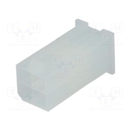 10 pcs : 39013043 - Plug, wire-wire, male, Mini-Fit Jr, 4.2mm, PIN: 4, w/o contacts