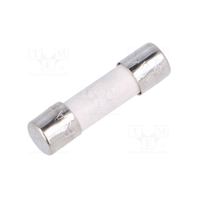 20 pcs : UBM 8A 250V - Fuse: fuse, quick blow, 8A, 250VAC, ceramic,cylindrical, 5x20mm