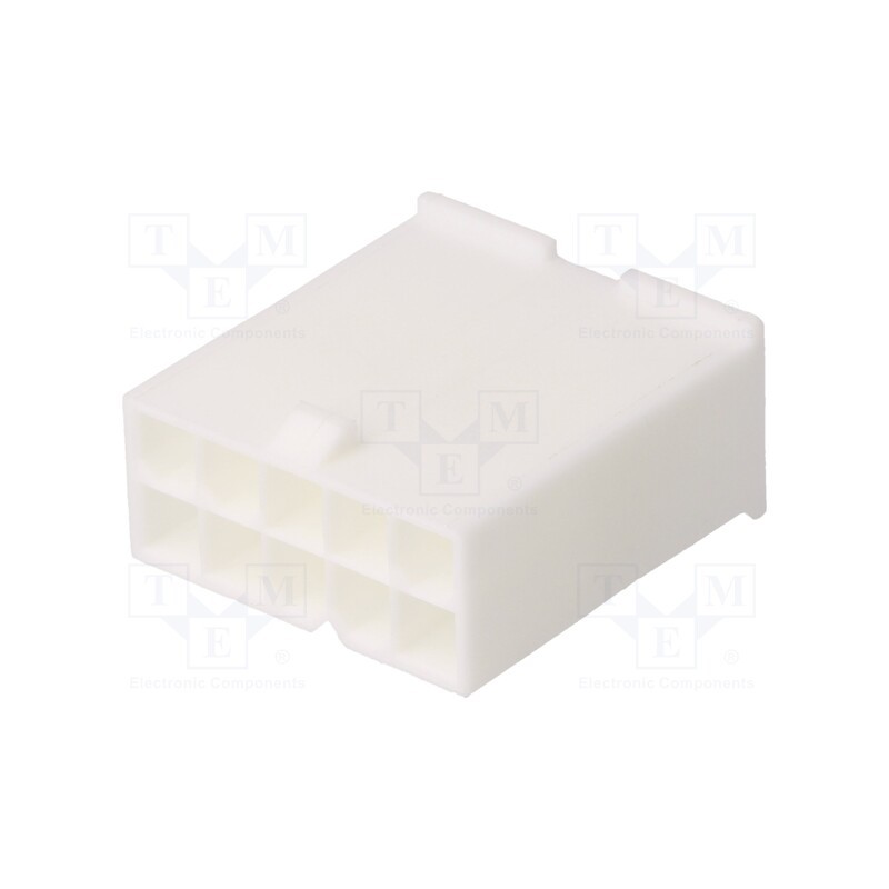 20 pcs : 39013109 - Plug, wire-wire, male, Mini-Fit Jr, 4.2mm, PIN: 10, w/o contacts