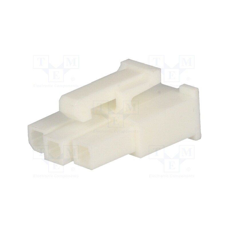 10 pcs : 39014031 - Plug, wire-wire/PCB, female, Mini-Fit Jr, 4.2mm, PIN: 3, for cable