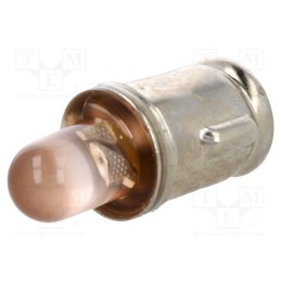 10 pcs : LO-BA7S-12AC/DC - LED lamp, orange, BA7S, 12VDC, 12VAC