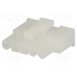 10 pcs : 39014050 - Plug, wire-wire/PCB, female, Mini-Fit Jr, 4.2mm, PIN: 5, for cable