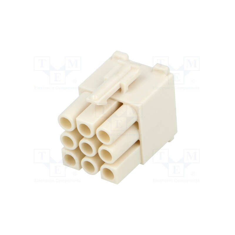 10 pcs : 39-03-6095 - Connector: wire-wire/PCB, Standard .093', plug, male/female