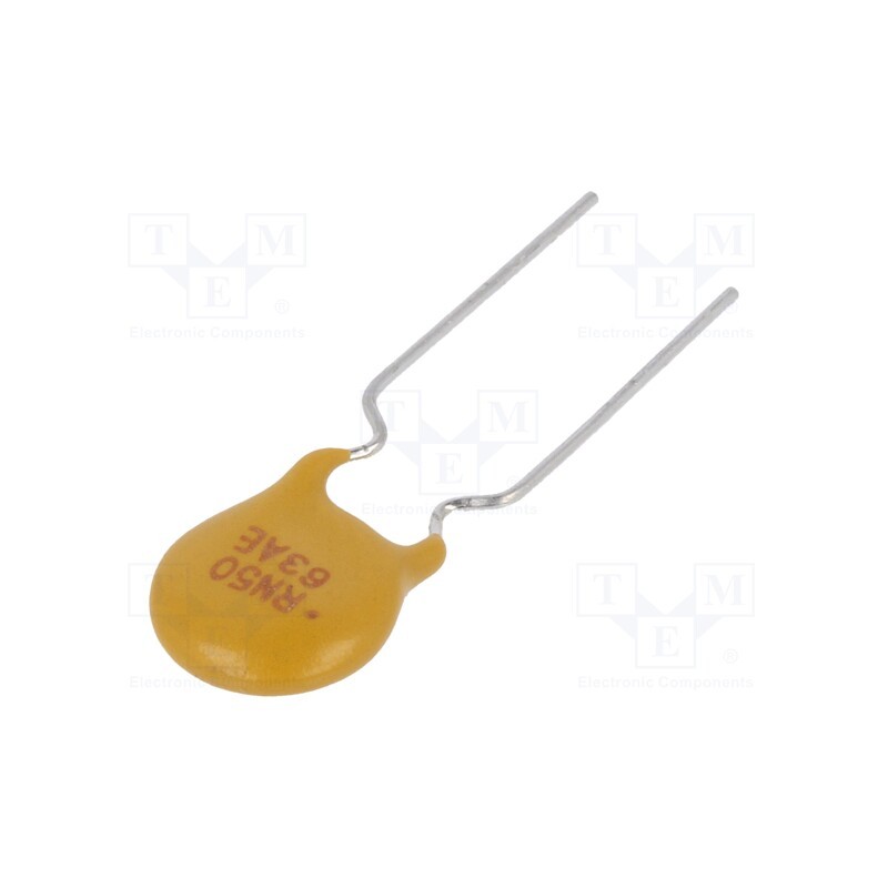 20 pcs : ERF-RN05090Z - Fuse: PTC polymer, 500mA, Ø0.51x7.6mm