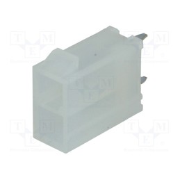 20 pcs : 39281023 - Socket, wire-board, male, Mini-Fit Jr, 4.2mm, PIN: 2, THT, 9A, tinned