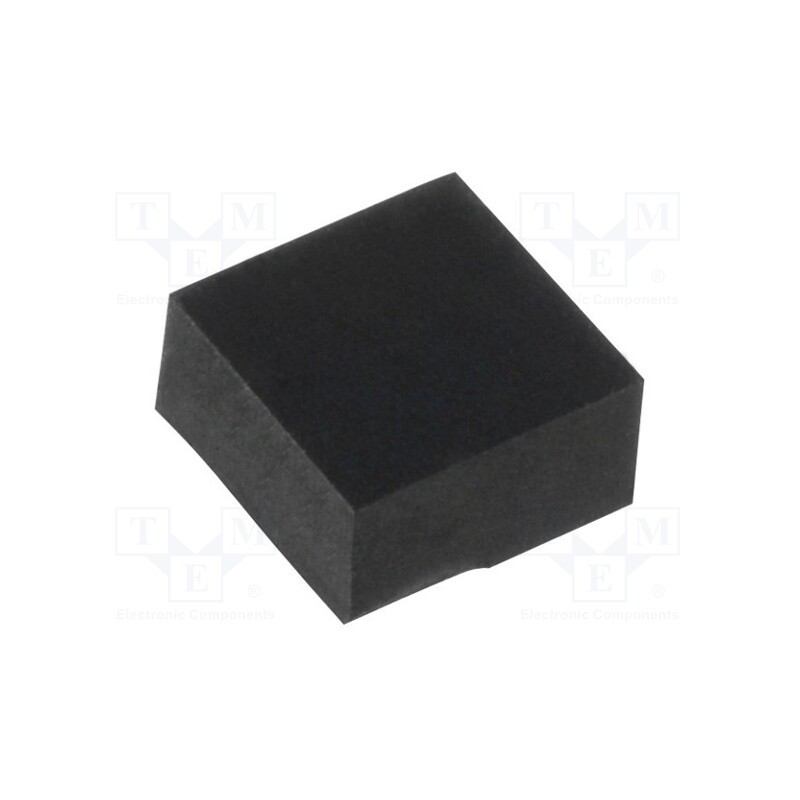 50 pcs : FIX-SF-070740 - Self-adhesive foot, black, rubber, Y: 7mm, X: 7mm, Z: 4mm